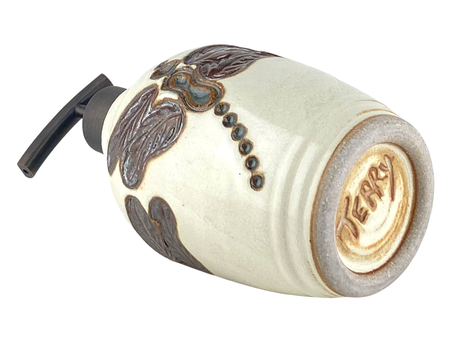 16 oz. Liquid Soap or Lotion Dispenser with Dragonfly Design