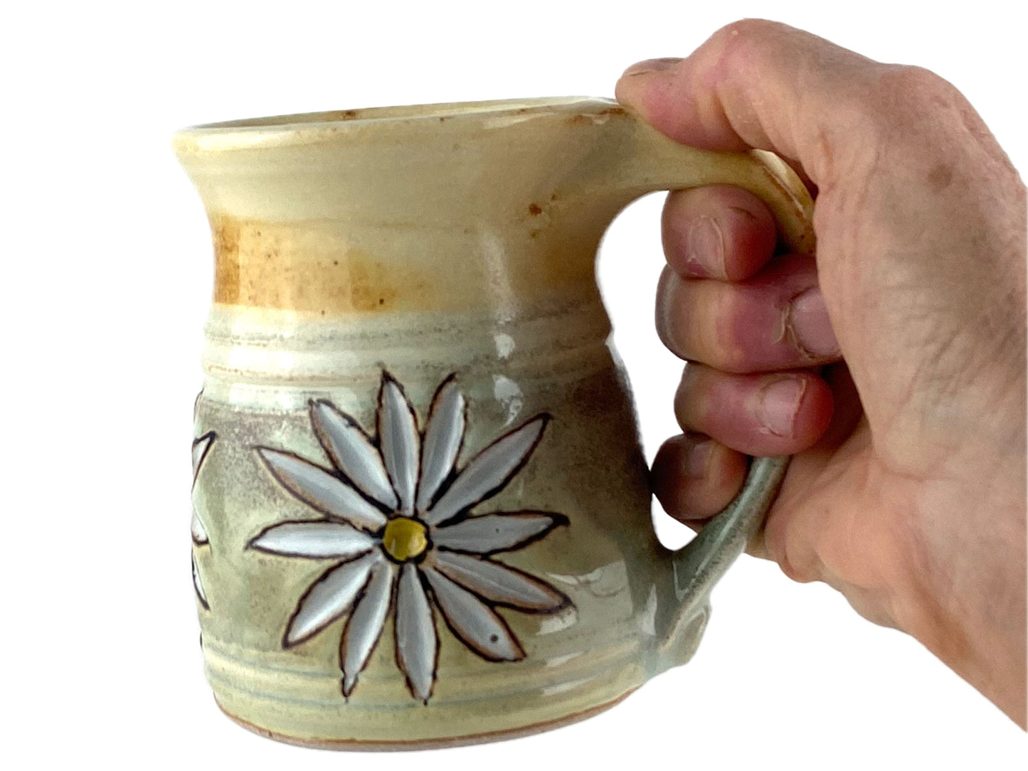 12 oz. Daisy Stoneware Mug