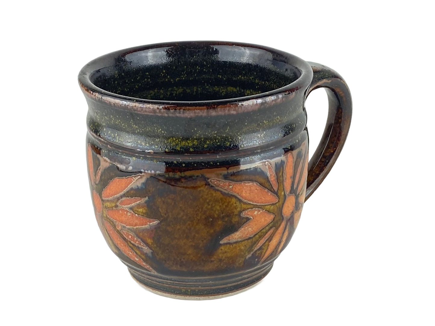 14 oz Sunburst Stoneware Coffee Mug