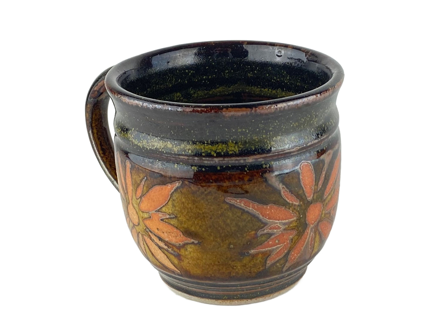 14 oz Sunburst Stoneware Coffee Mug