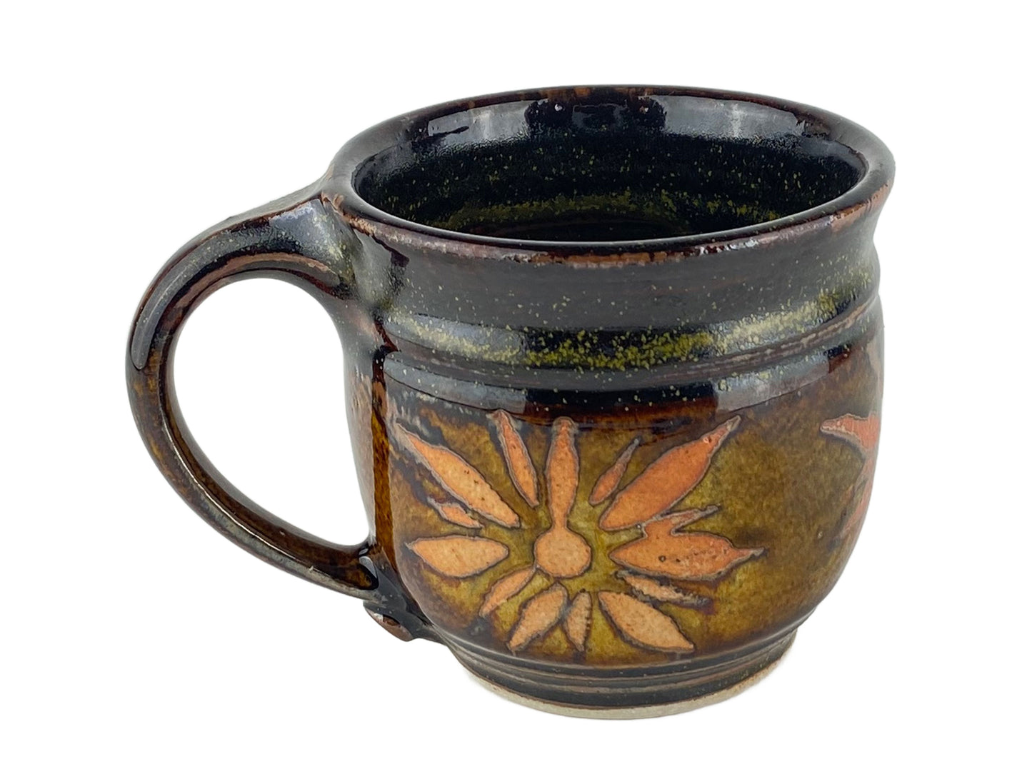 14 oz Sunburst Stoneware Coffee Mug
