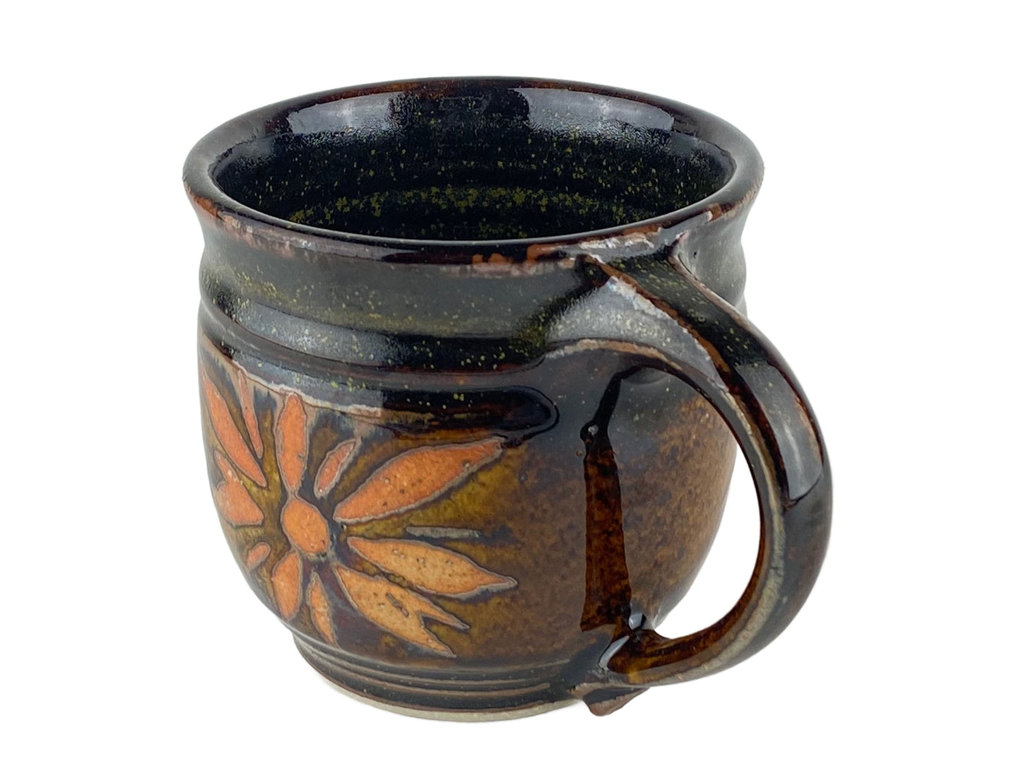 14 oz Sunburst Stoneware Coffee Mug