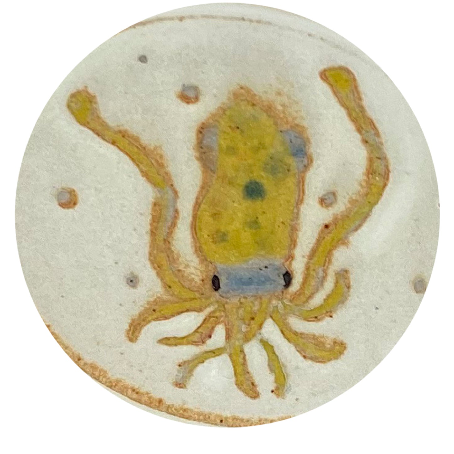 Yellow Squid Plate