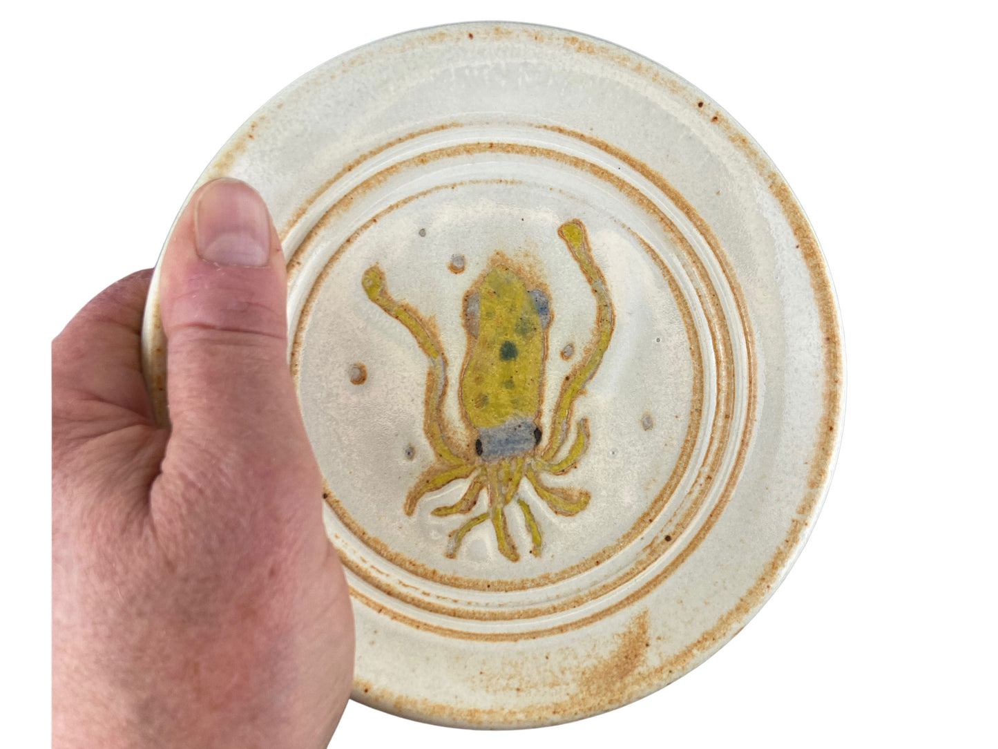 Yellow Squid Plate