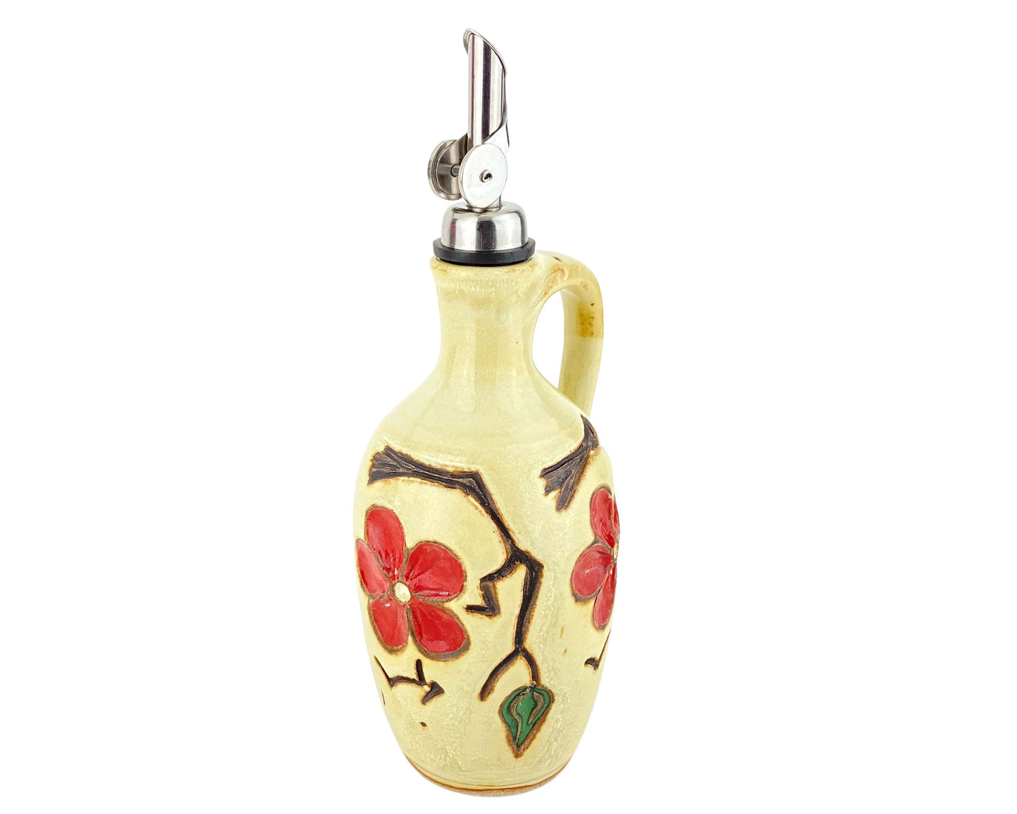 14 oz. Cherry Blossom Olive Oil Bottle