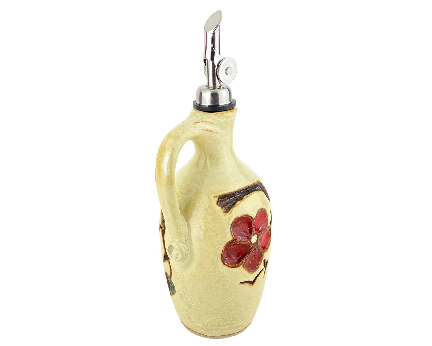 14 oz. Cherry Blossom Olive Oil Bottle