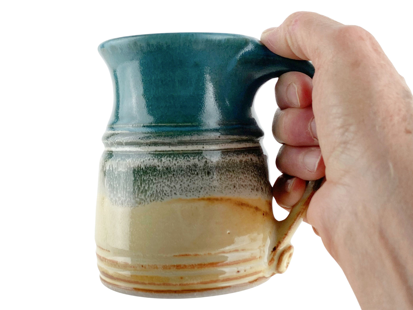 14 oz. Handmade Stoneware Mug