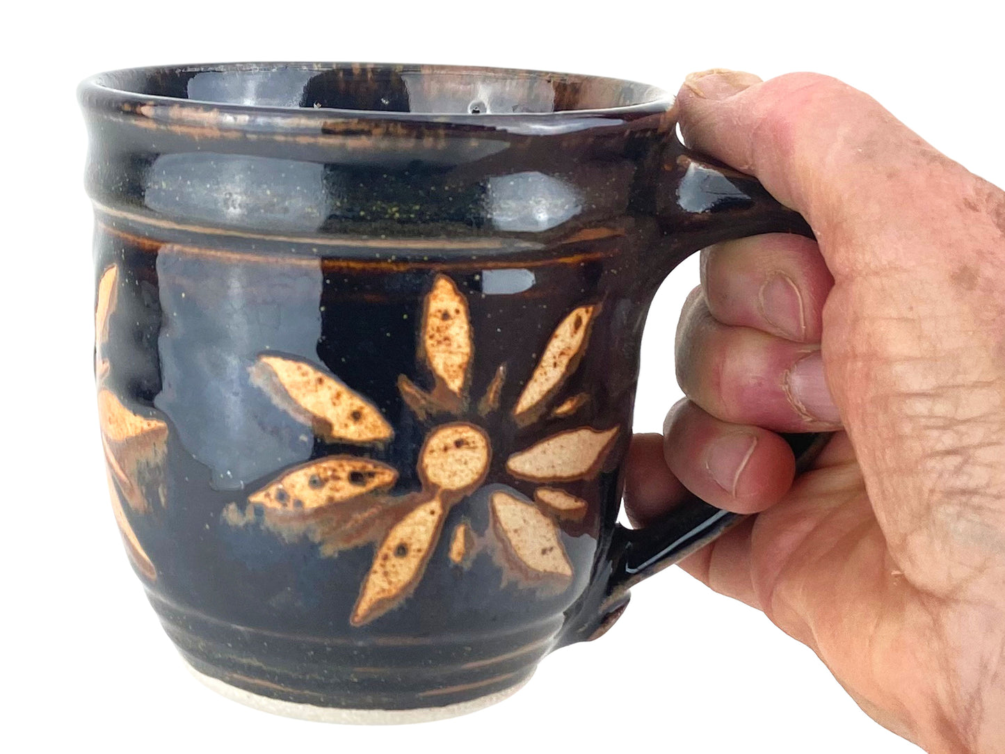14 oz Sunburst Stoneware Coffee Mug