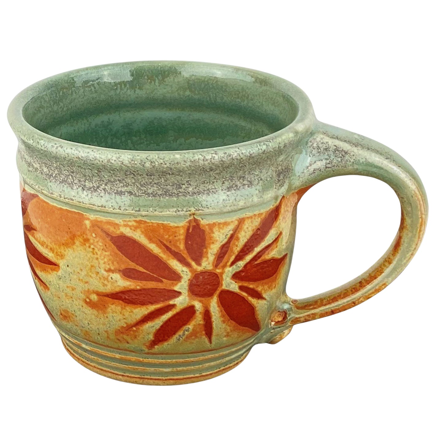 14 oz. Sunburst Stoneware Mug