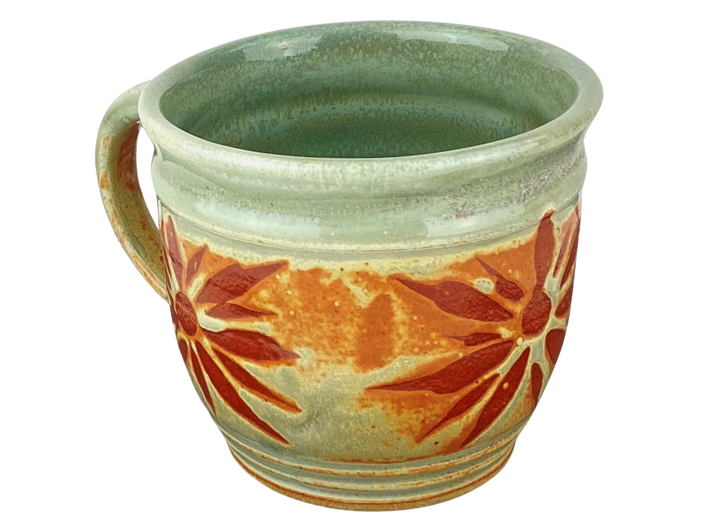 14 oz. Sunburst Stoneware Mug