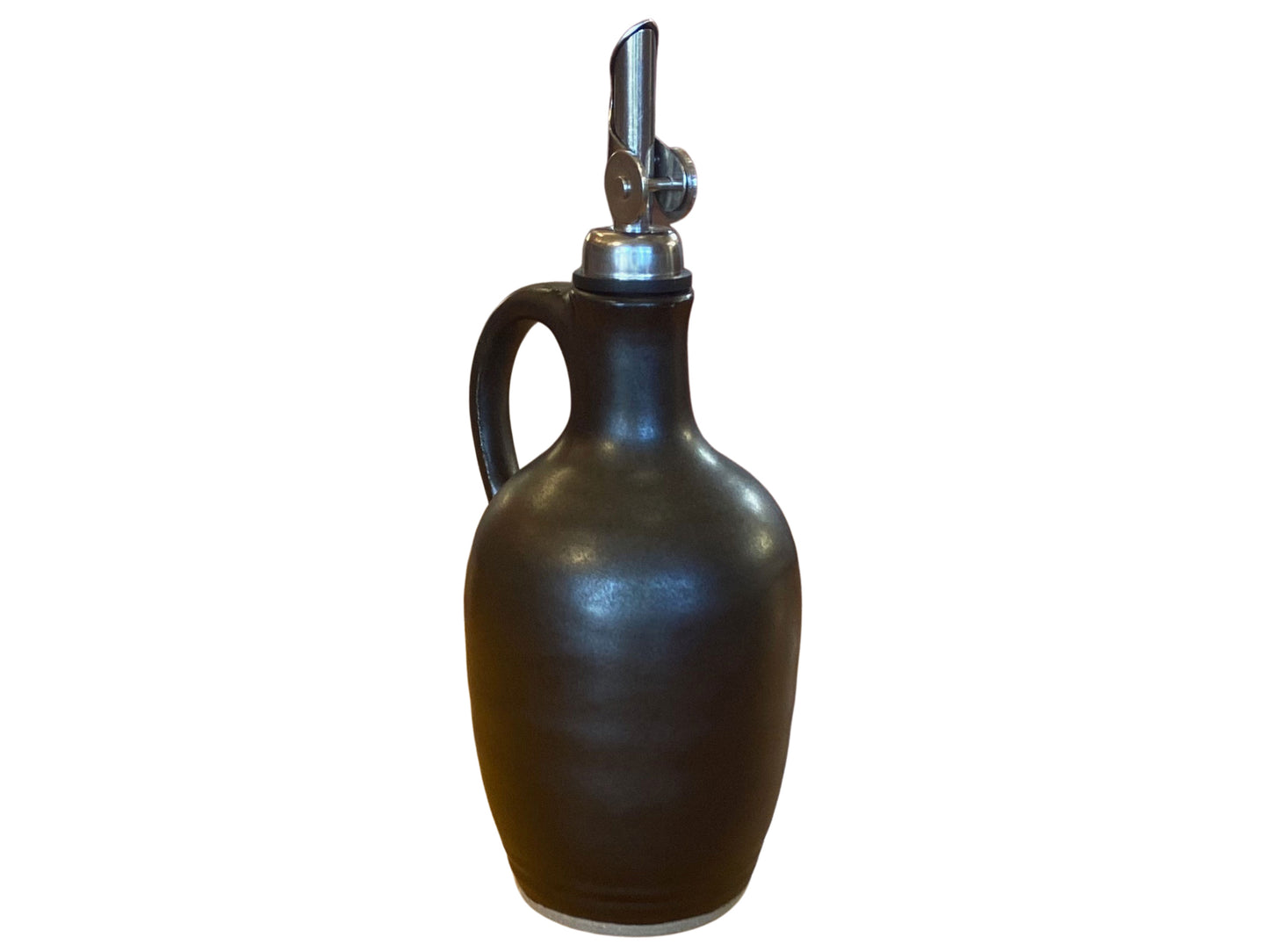 13 oz. Black Olive Oil Bottle