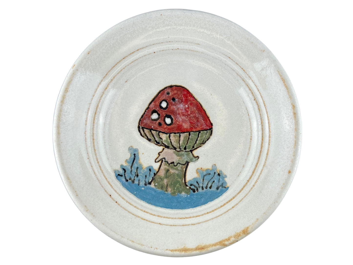 Red Mushroom Plate