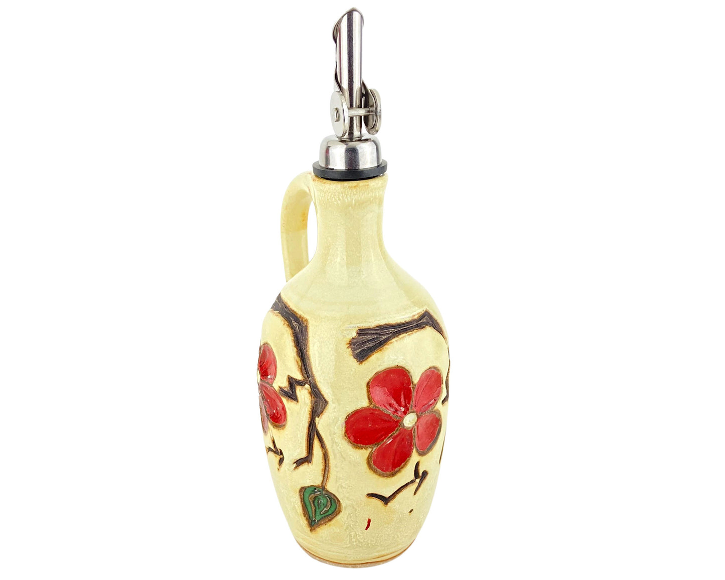 14 oz. Cherry Blossom Olive Oil Bottle