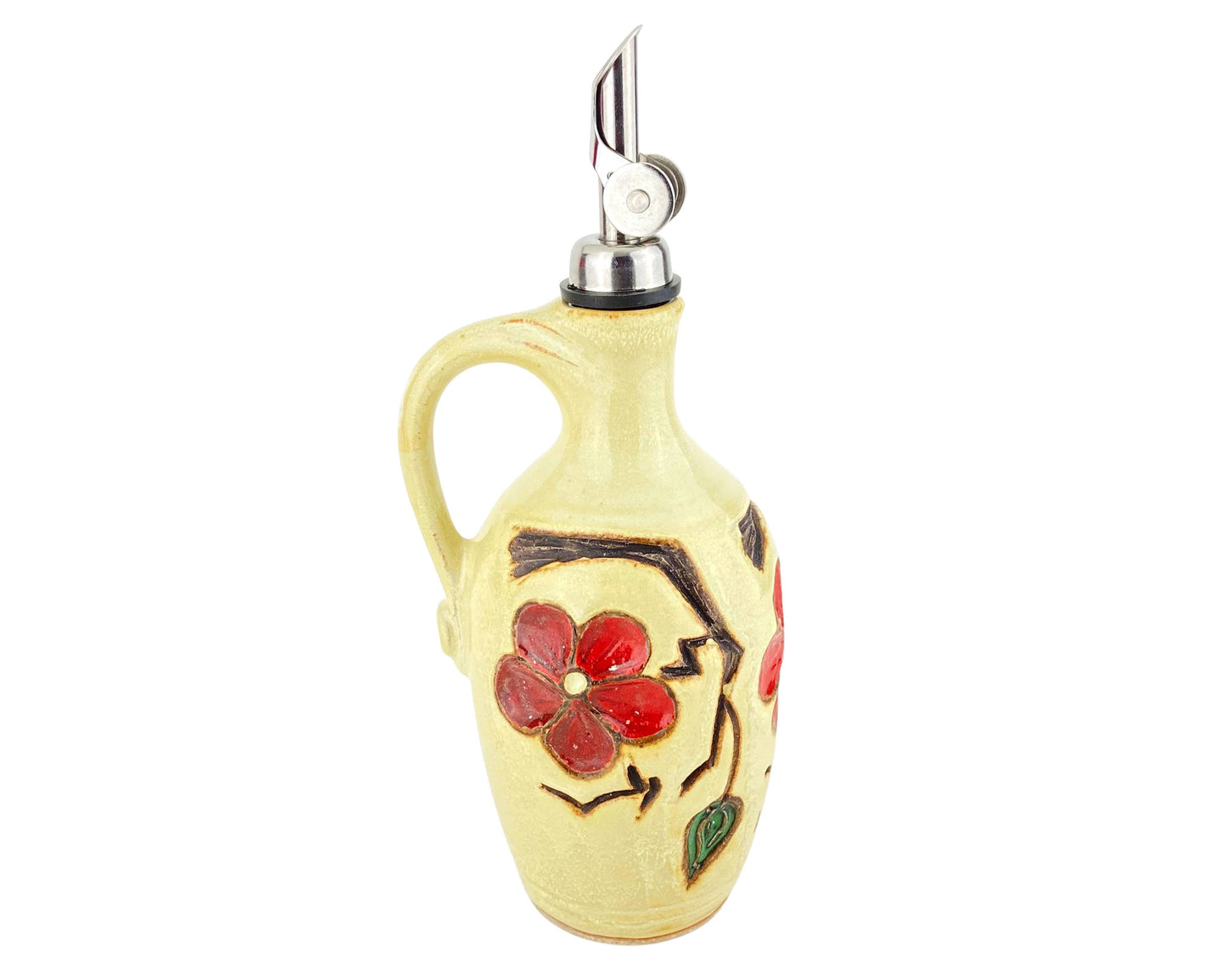 14 oz. Cherry Blossom Olive Oil Bottle